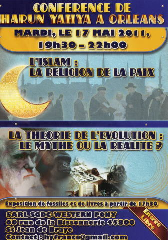 conférence d'harun Yahya